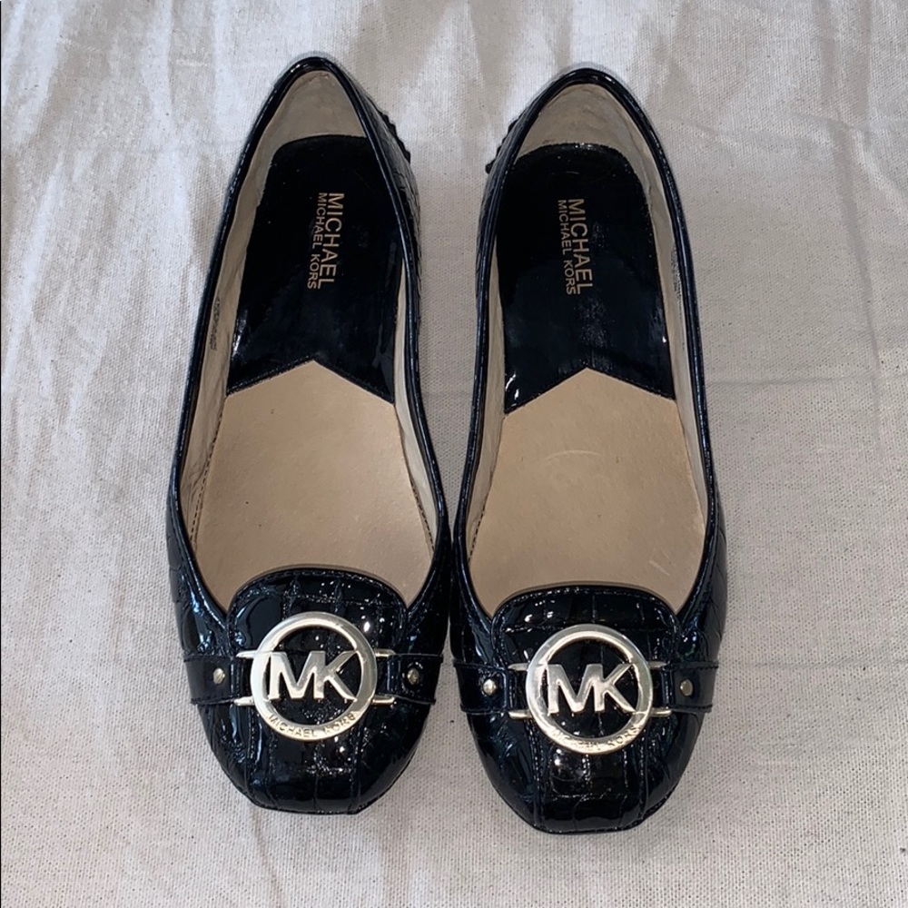 MICHAEL by Michael Kors Fulton Moc Crocco Flat.